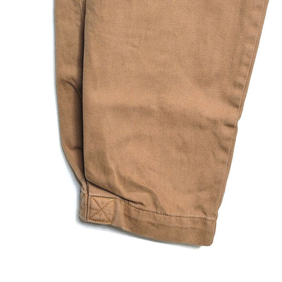 Banana Republic Relaxed Surplus Cargo Utility Pant Crop Tan Khaki Casual 4 - Picture 8 of 16